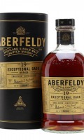 Aberfeldy 19 Year Old / Sherry Finish / Exceptional Cask Series Highland Whisky