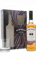 Bowmore 9 Year Old / Glass Set Islay Single Malt Scotch Whisky