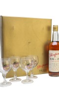 Glenfarclas 150th Anniversary & 4 Glasses Set Speyside Whisky