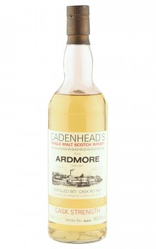 Ardmore 1977, Cadenhead's Cask Strength Bottling, Cask #7624
