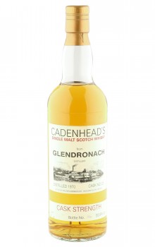 Glendronach 1970, Cadenhead's Cask Strength Bottling, Cask #25