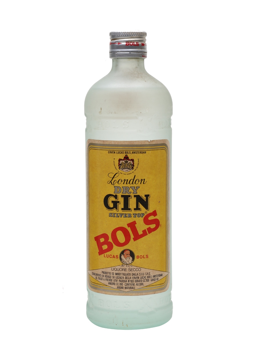 Bols Silver Top Gin Bottled 1970s Dutch Gin Whisky Marketplace
