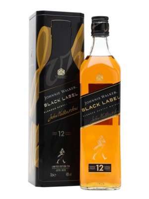 Johnnie Walker Black Label 12 Year Old / Gift Box