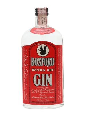 Bosford Extra Dry Gin / Bottled 1970s