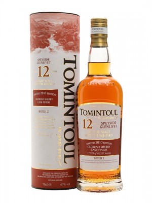 Tomintoul 2010 Oloroso Sherry Finish / 12 Year Old