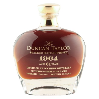 Lochside 1964 61 Year Old, The Duncan Taylor Decanter 2025 Bottling - Sherry Oak Casks