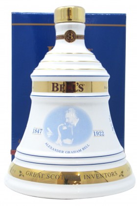 Bell's Decanter Christmas 2001 Alexander Graham Bell 8 year old