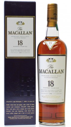 Macallan 1993 18 Year Old Sherry Oak | Single Malt Scotch Whisky