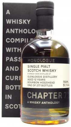 Glenlossie Chapter 7 Single Cask #9603 2008 12 year old