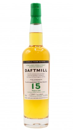 Daftmill Fife Strength Lowland Single Malt 2007 15 year old