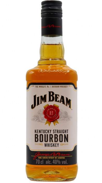 Jim Beam White Label Bourbon 4 year old