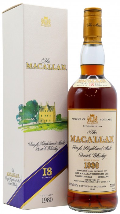 Macallan 1980 18 Year Old | Single Malt Scotch Whisky | Whisky