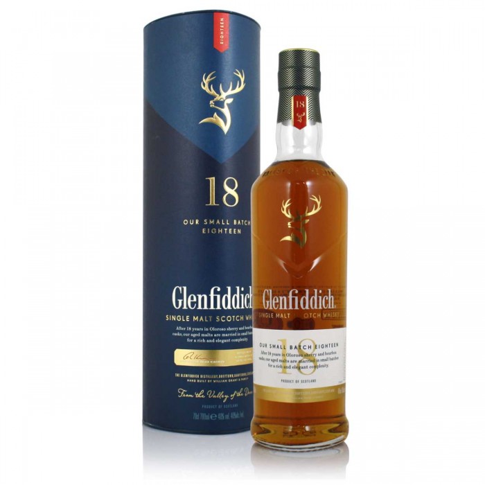 Glenfiddich 18 Year Old | Single Malt Scotch Whisky | Whisky
