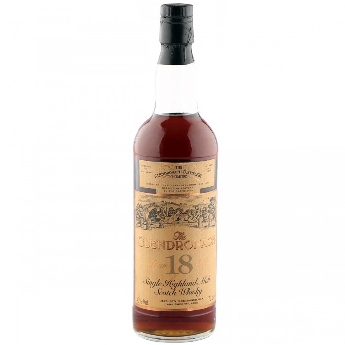 Glendronach 1977 18 Year Old, Sherry Cask Matured 1995 Bottling