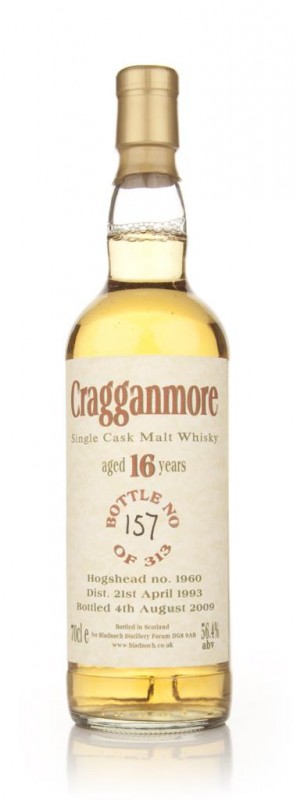 Cragganmore 16 Year Old 1993 Bladnoch