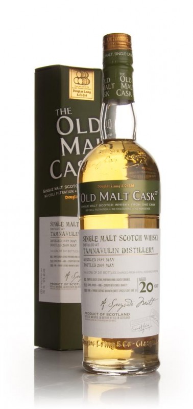 Tamnavulin 20 Year Old 1989 Old Malt Cask Douglas Laing