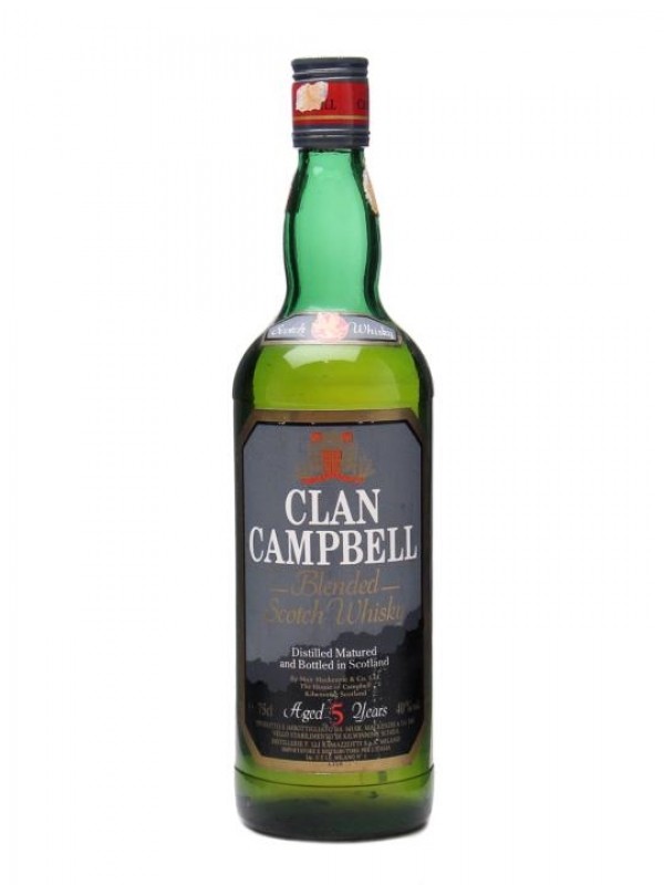 Clan Campbell 5 Year Old Bottled 1980s