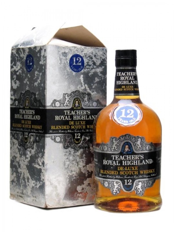 Teacher's Royal Highland 12 Year Old Bottled 1980s
