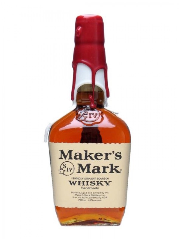 Maker's Mark Red White Wax