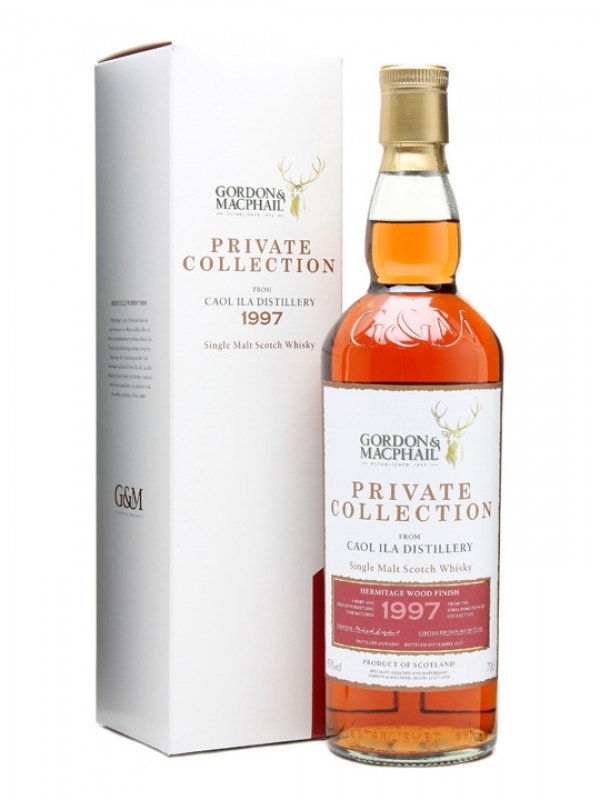 Caol Ila 1997 Private Collection Hermitage Wood Finish Gordon & Macphail