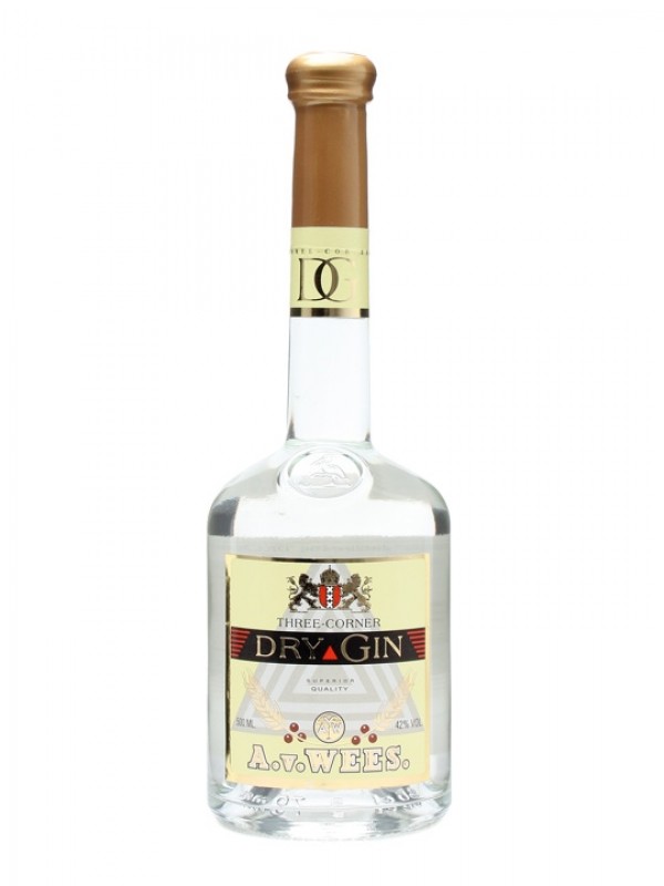 Three Corner Dry Gin A. Van Wees