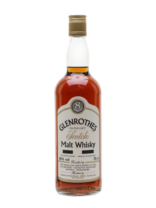 Glenrothes 8 Year Old Bottled 1970's Gordon & Macphail