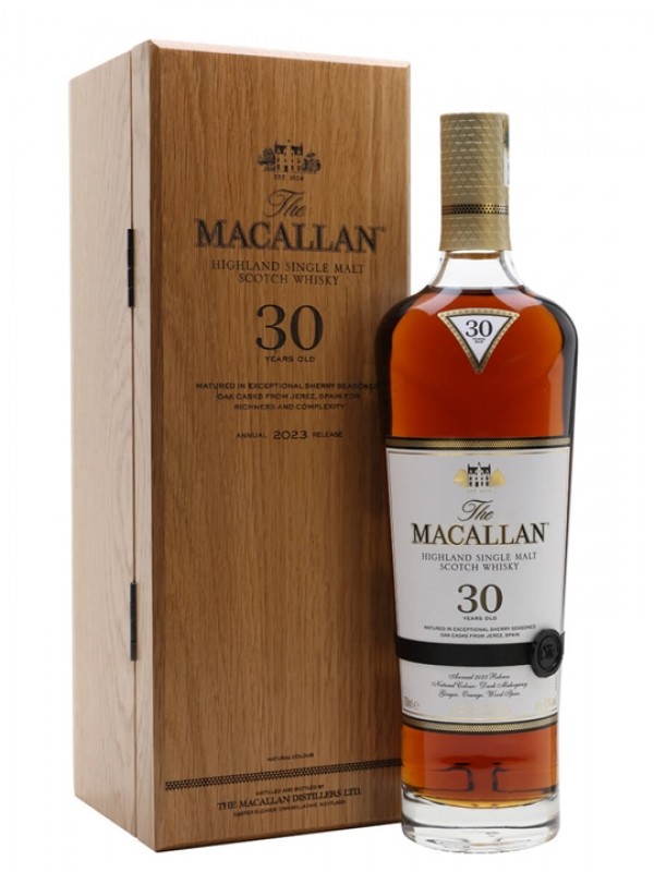 Macallan 30 Year Old Sherry Oak | Single Malt Scotch Whisky