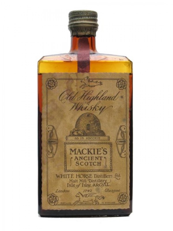 Mackie's Ancient Scotch (Malt Mill) Bottled 1940's