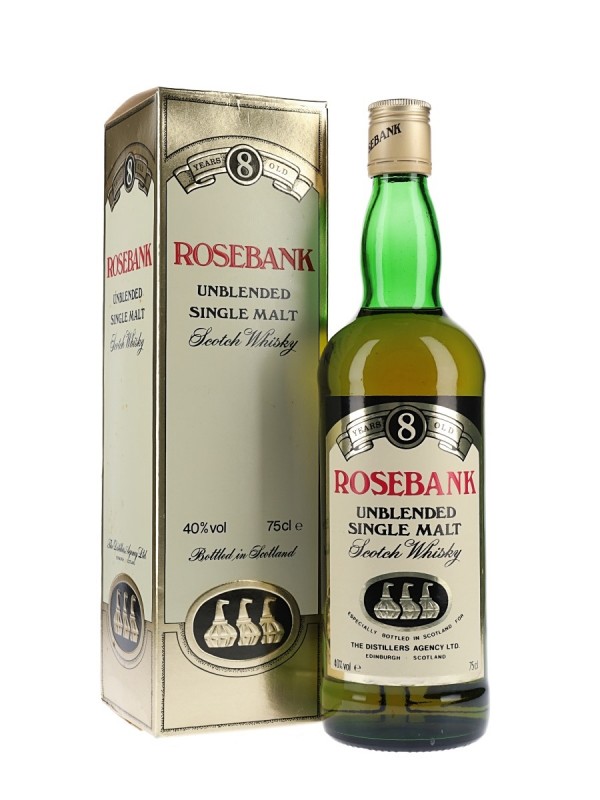 Rosebank 8 Year Old 3 Stills Label Bottled 1980s