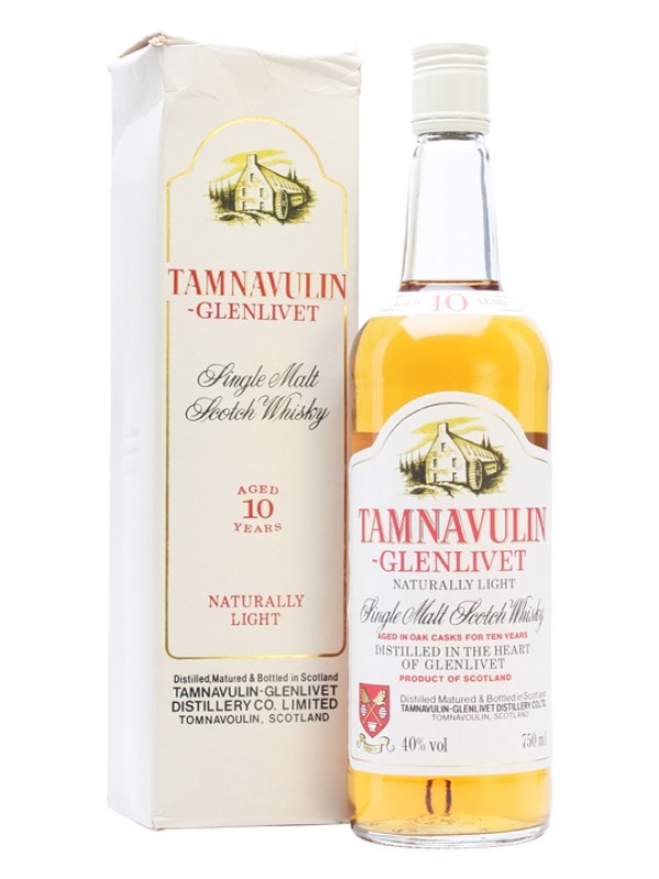 Tamnavulin Glenlivet 10 Year Old Bottled 1980s