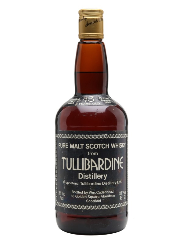 Tullibardine 1965 13 Year Old Cadenhead's