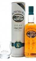 Bowmore 10 Year Old + Glass / Bottled 1980s Islay Whisky
