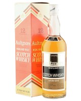 Aultmore 12 Year Old, John & Robert Harvey Unblended Seventies Bottling with Box