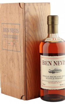 Ben Nevis 1972 21 Year Old, Cask Strength 1993 Bottling with Box