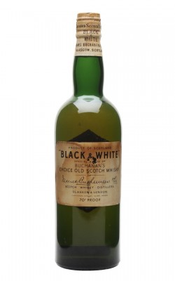 Black & White / Spring Cap / Bot.1950s Blended Scotch Whisky