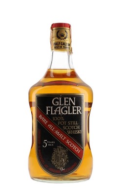 Glen Flagler 5 Year Old / Bottled 1980s / Large bottle