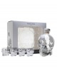 Crystal Head Gift Pack with 4 Shot Glasses