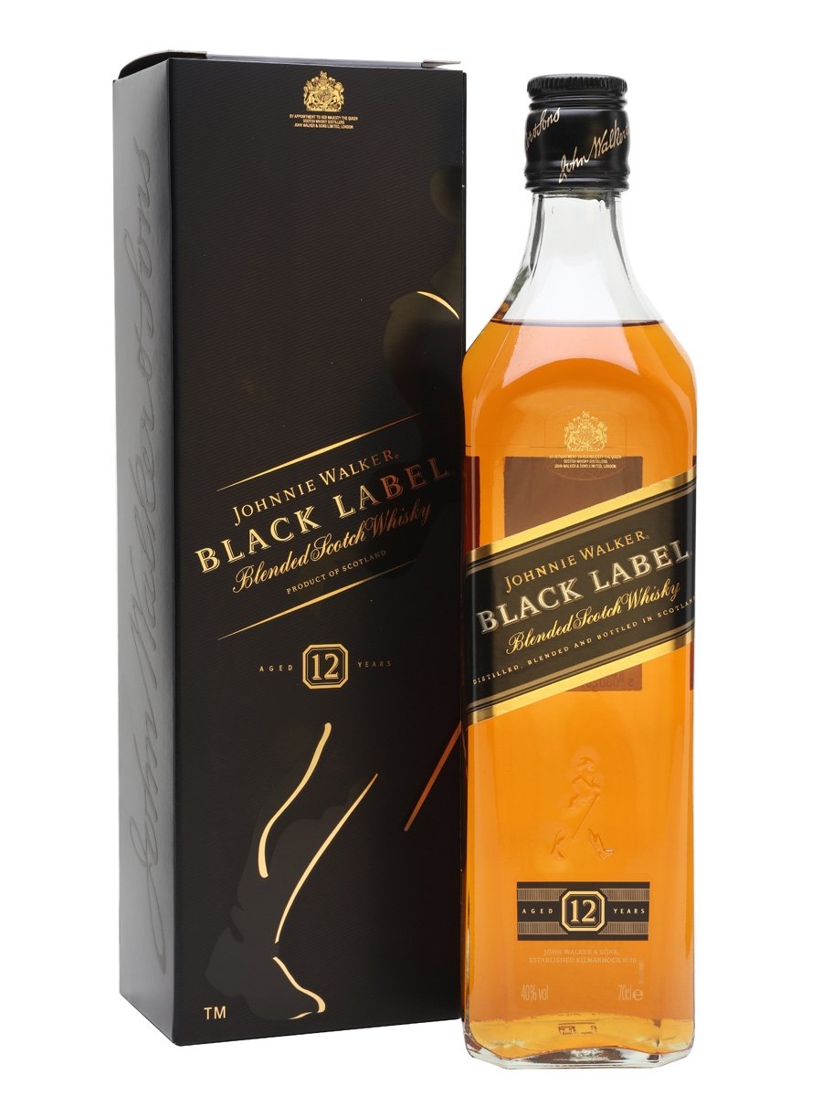 Johnnie Walker Black Label 12 Year Old | Blended Scotch Whisky