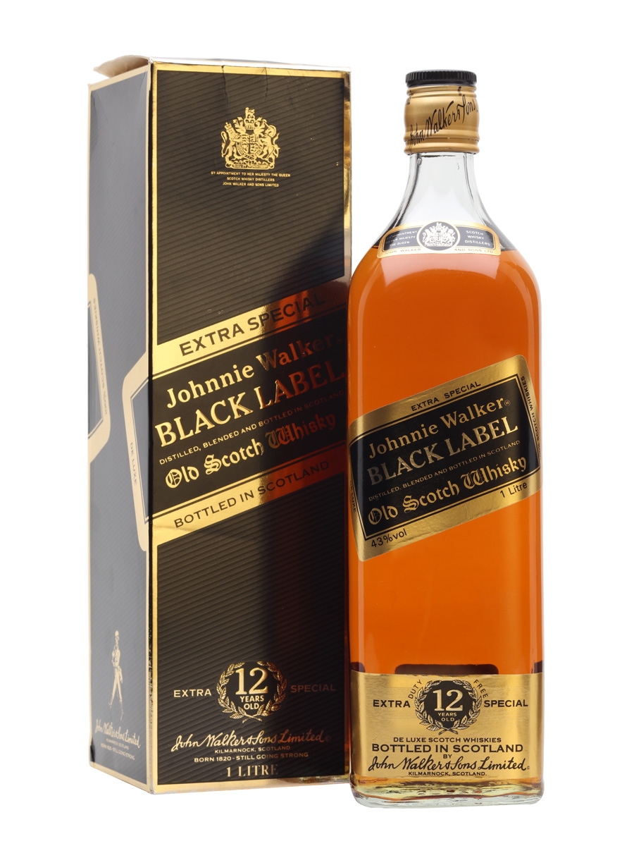 Johnnie Walker Black Label 12 Year Old 100cl | Blended Scotch