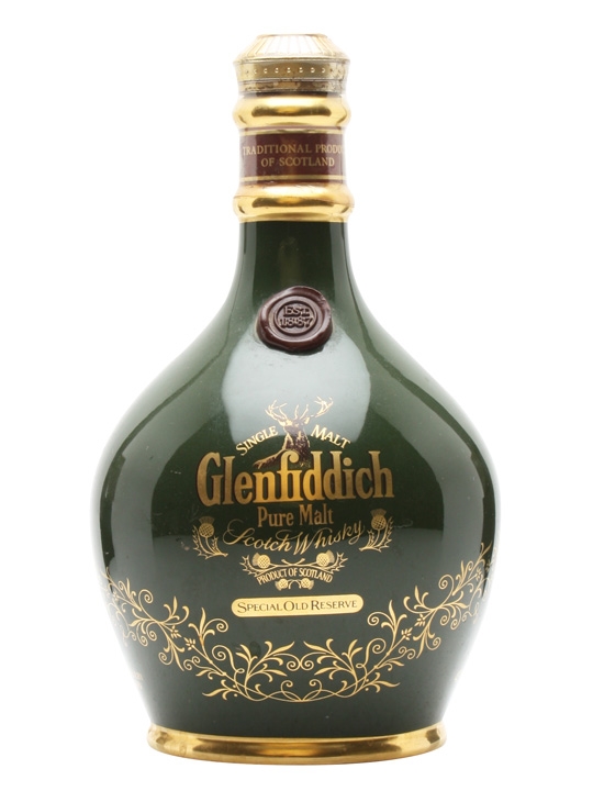 Glenfiddich 18 Year Old Green Spode Ceramic | Single Malt Scotch