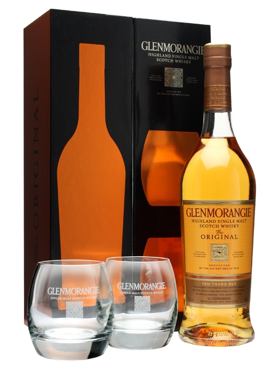 Glenmorangie 10 Year Old 2 tumblers Gift Pack | Single Malt Scotch