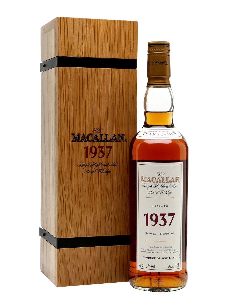 Macallan 1937 37 Year Old Fine Rare | Single Malt Scotch Whisky